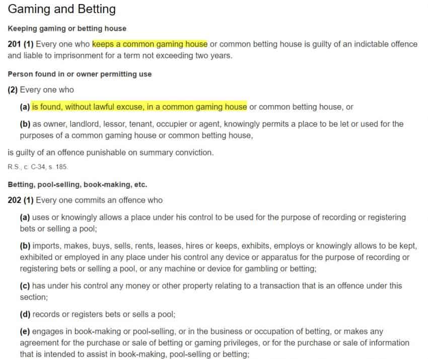 Sports Betting Canada Legal