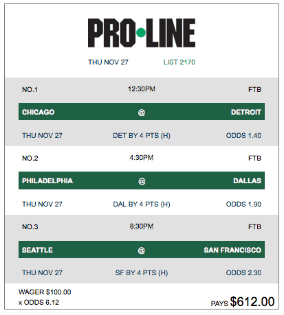Nfl Game Ends In Tie Betting Spread
