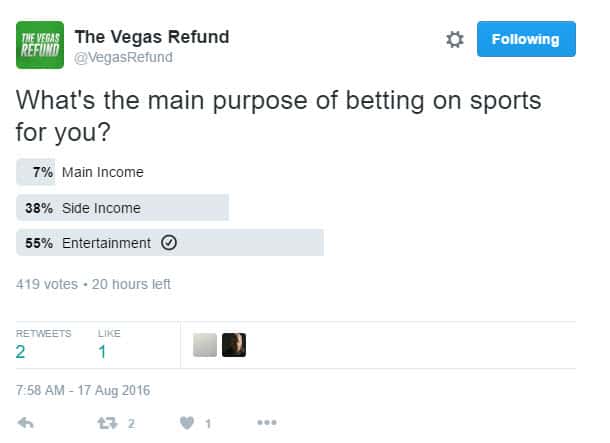 Sports betting reasons